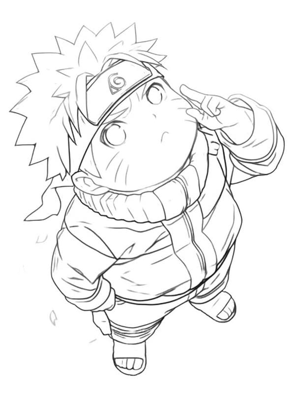 Tranh tô màu anime boy (8)