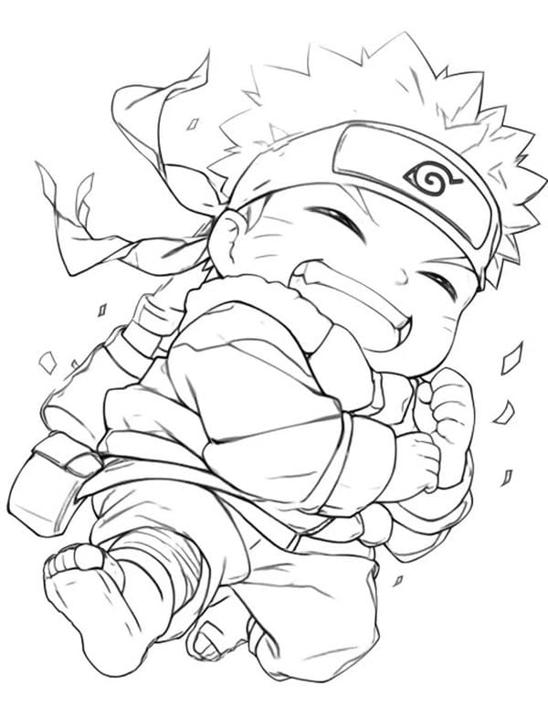 Tranh tô màu anime boy (9)