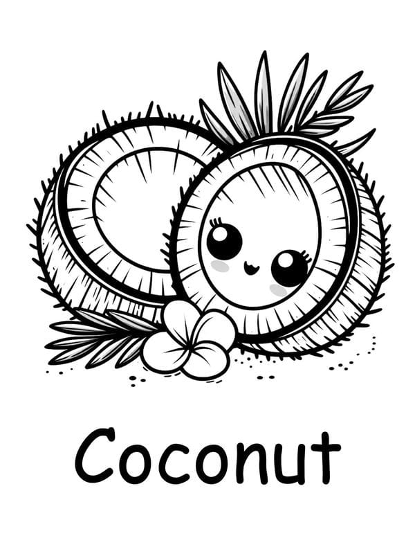 Tranh tô màu các loại quả 11