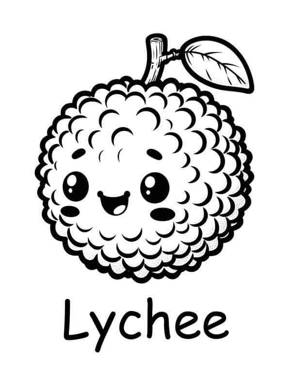Tranh tô màu các loại quả 15