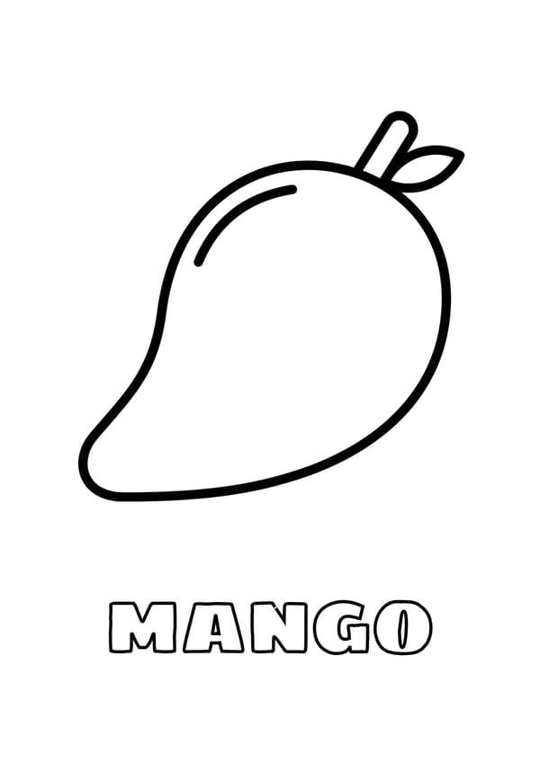 Tranh tô màu các loại quả 26