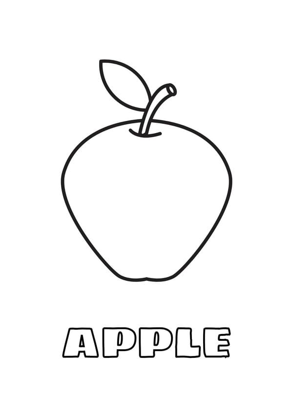 Tranh tô màu các loại quả 28