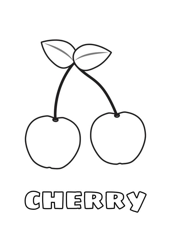 Tranh tô màu các loại quả 32