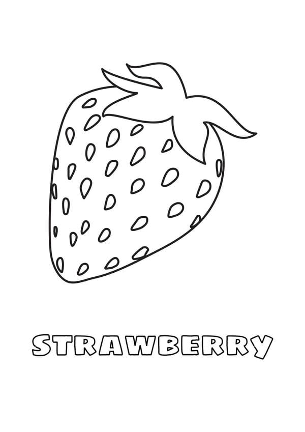 Tranh tô màu các loại quả 36