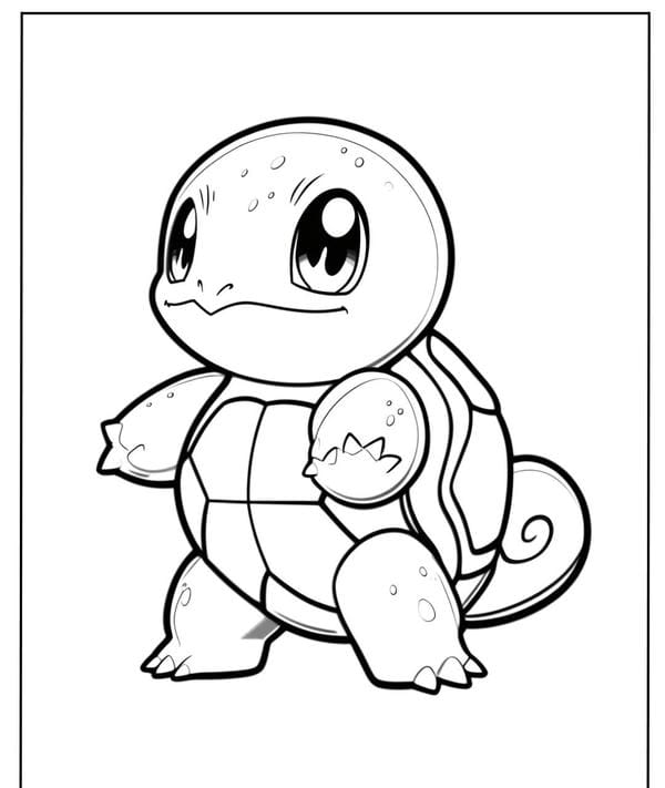 Tranh tô màu con rùa 1