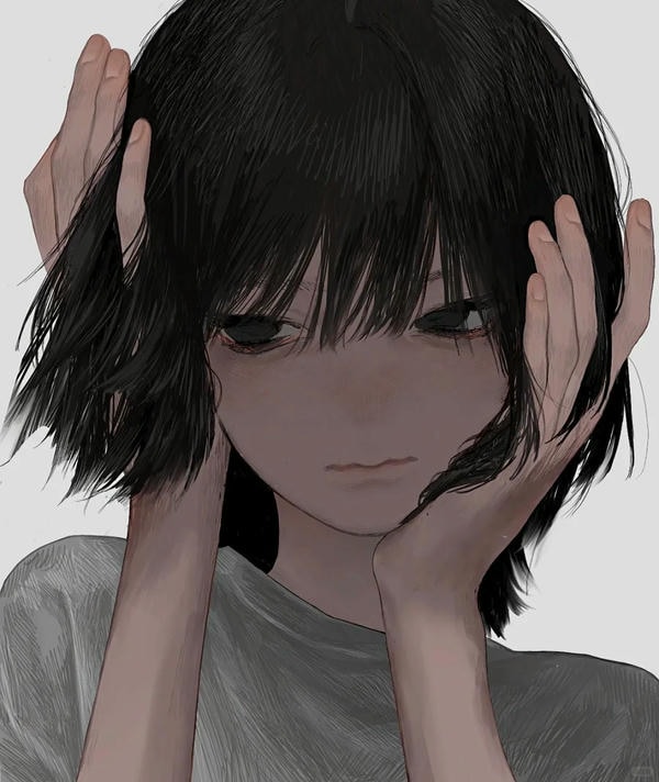 ảnh anime buồn nữ