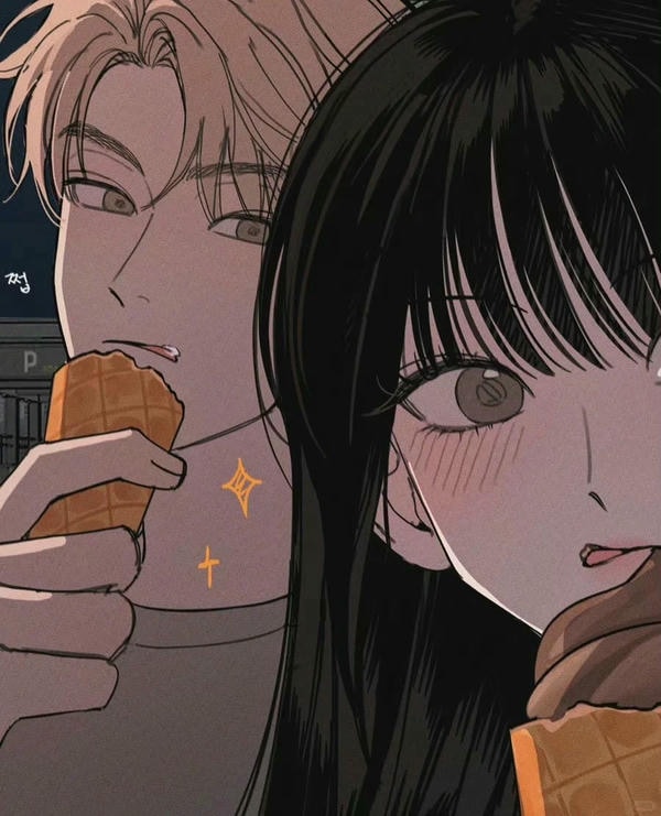 ảnh anime cặp đôi yêu nhau 26