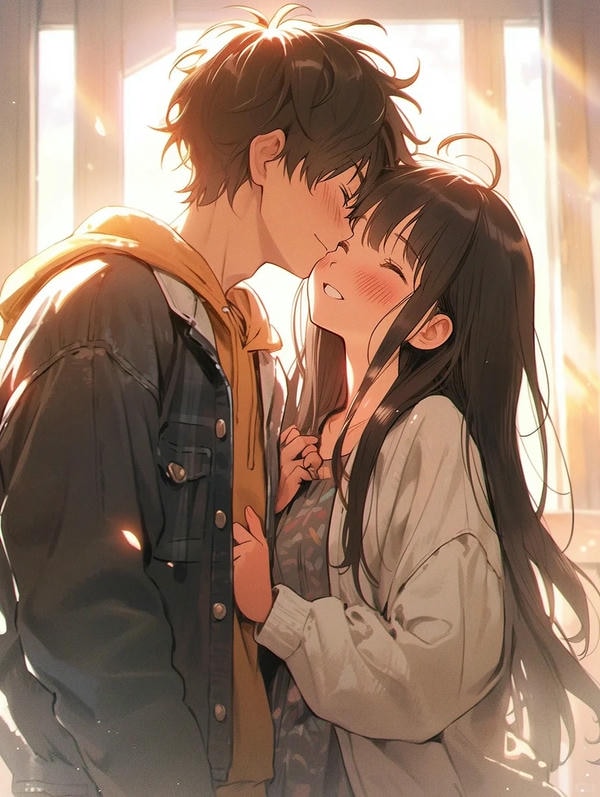 ảnh anime cặp đôi yêu nhau 30