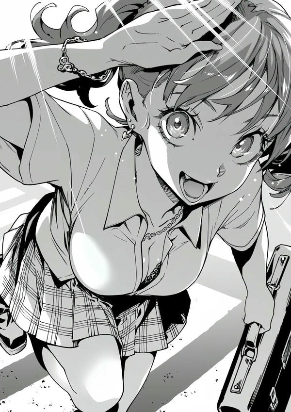 ảnh anime đen trắng 17