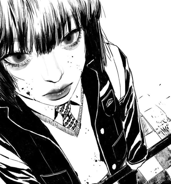 ảnh anime đen trắng 27