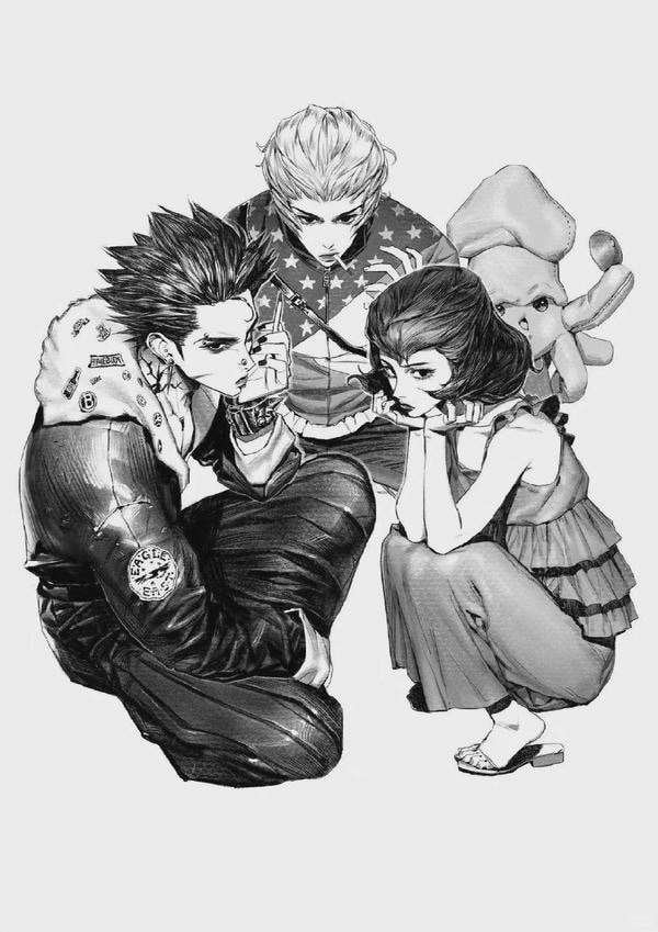 ảnh anime đen trắng 4