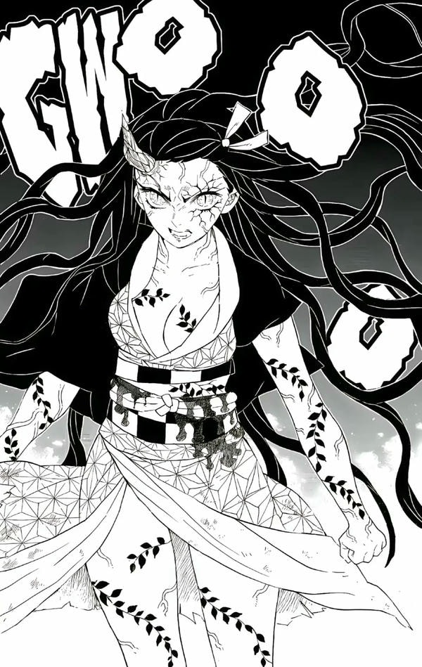 ảnh anime đen trắng 9