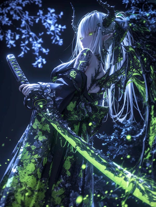 ảnh anime girl lạnh lùng 23