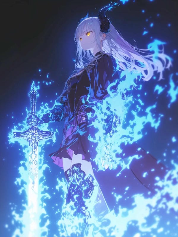 ảnh anime girl lạnh lùng 24