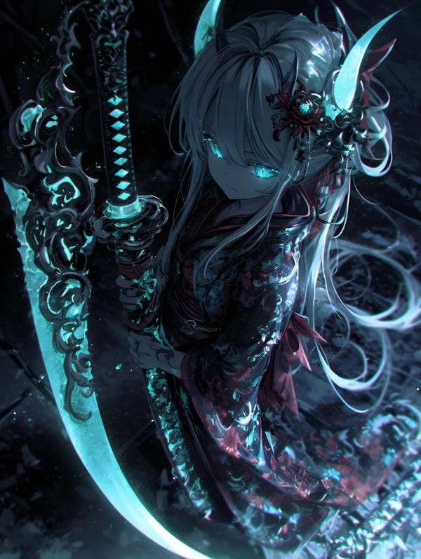 ảnh anime girl lạnh lùng 26