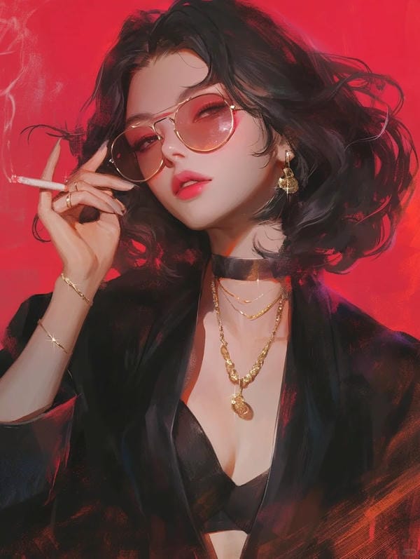 ảnh anime girl lạnh lùng 4