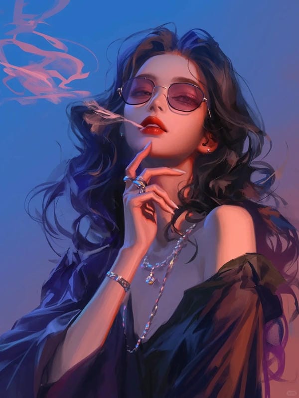 ảnh anime girl lạnh lùng 5