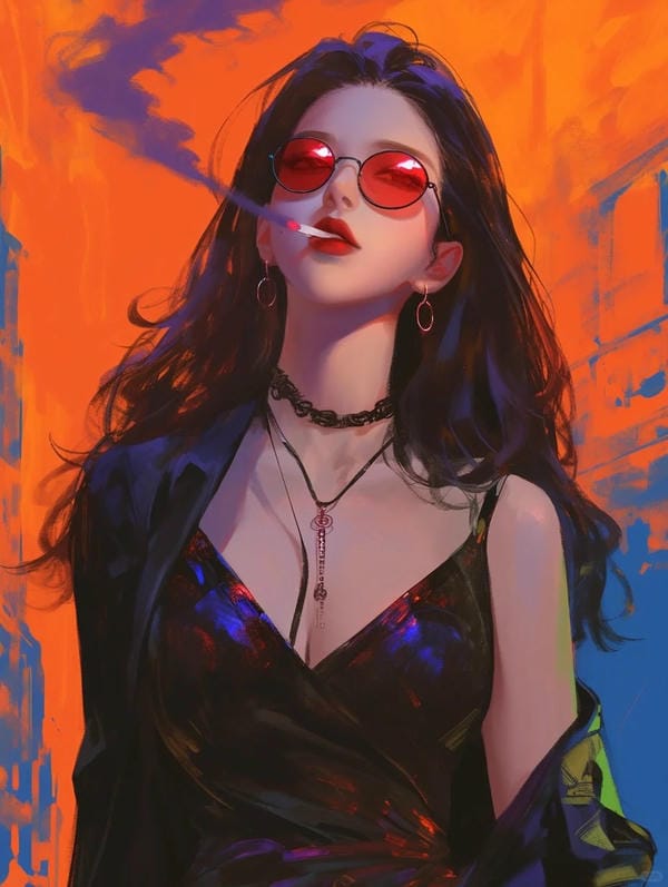 ảnh anime girl lạnh lùng 6