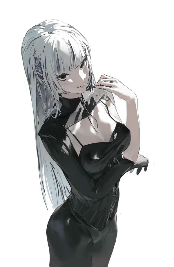 ảnh anime girl lạnh lùng vô cảm 13