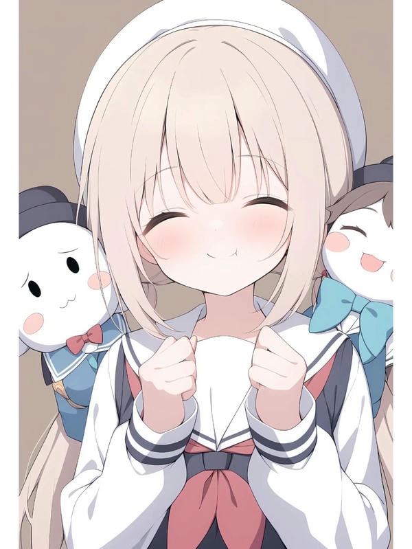 ảnh anime học sinh nữ cute