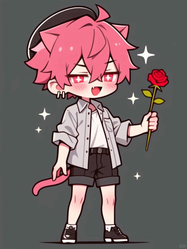 ảnh anime nam chibi​ 7