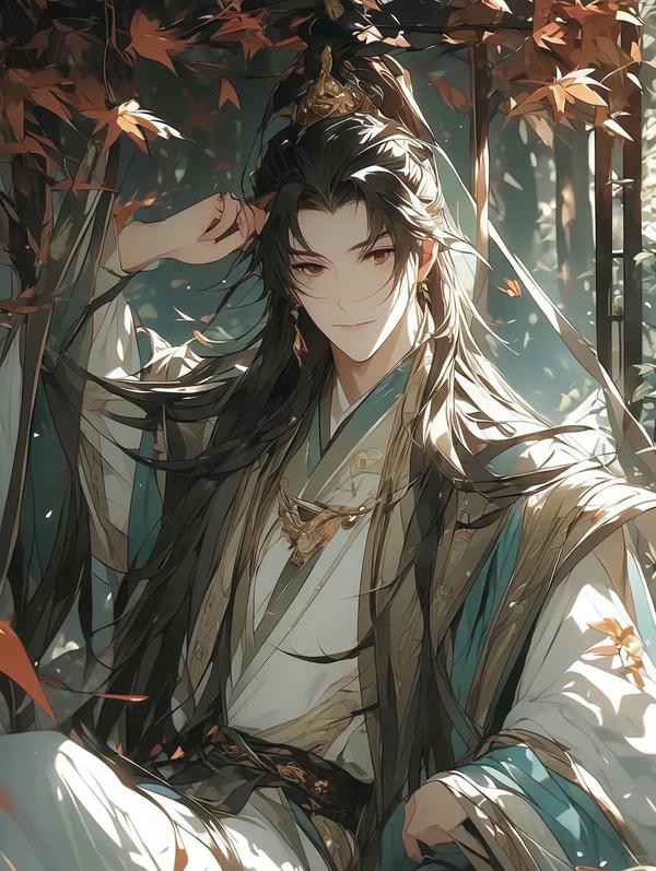 ảnh anime nam cổ trang 14