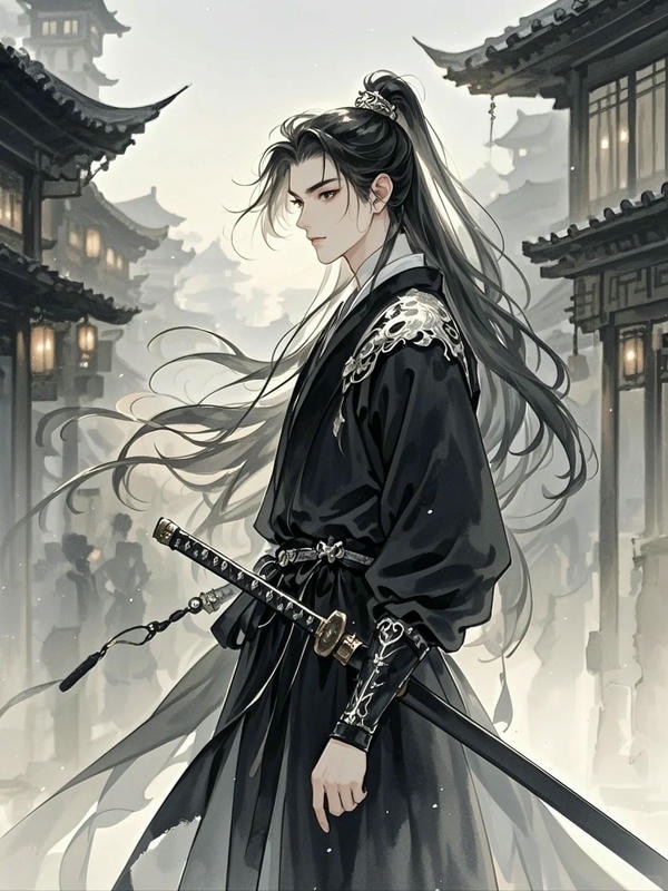 ảnh anime nam cổ trang 16