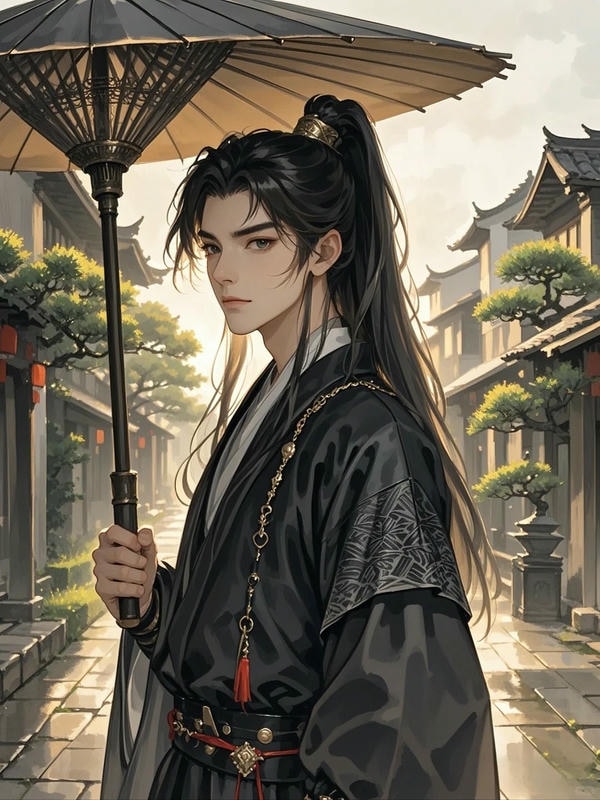 ảnh anime nam cổ trang 23