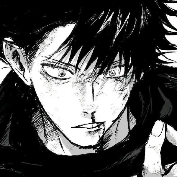 ảnh anime nam đen trắng 35