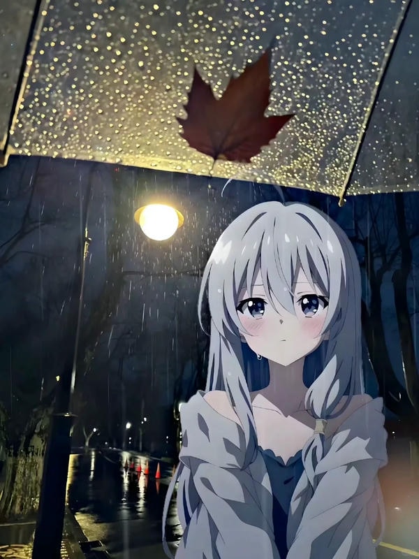 ảnh anime nữ buồn 21