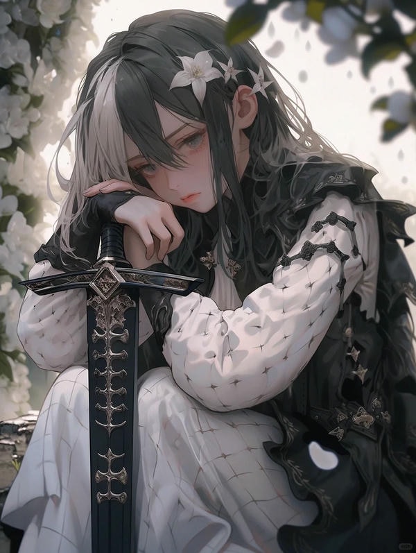 ảnh anime nữ cầm kiếm 13