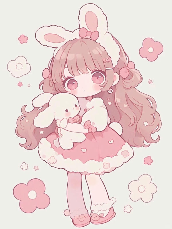 ảnh anime nữ chibi 11