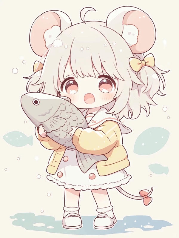 ảnh anime nữ chibi 12