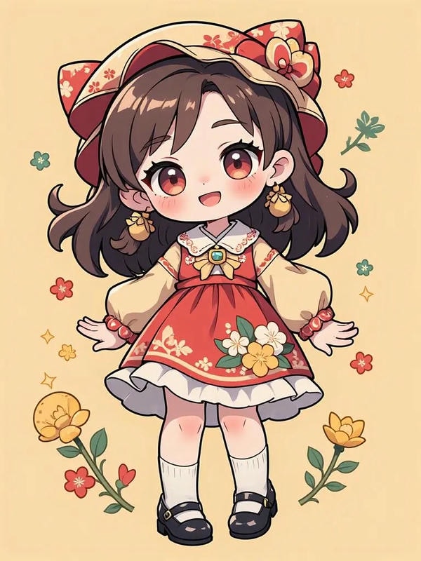 ảnh anime nữ chibi 13