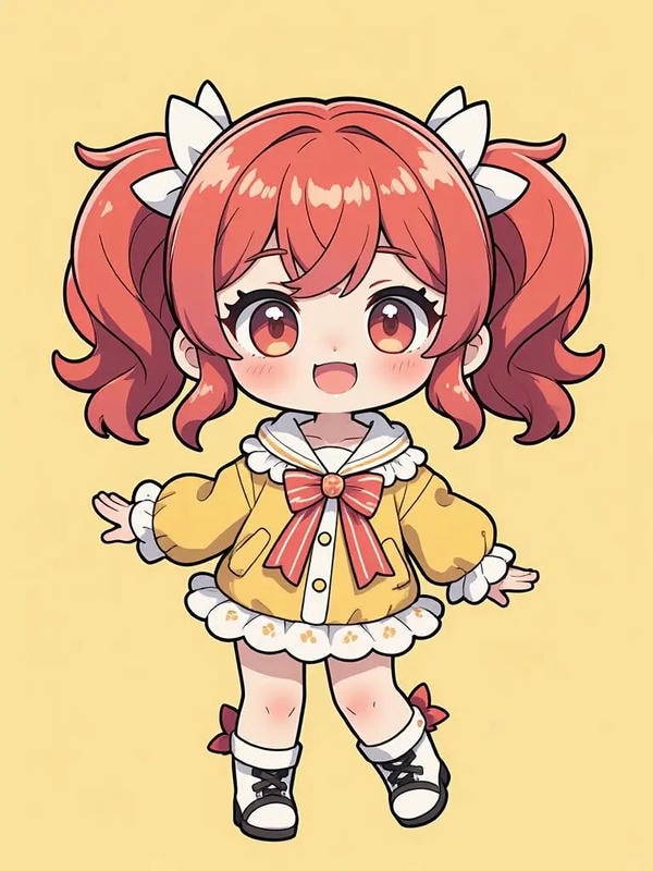 ảnh anime nữ chibi 16