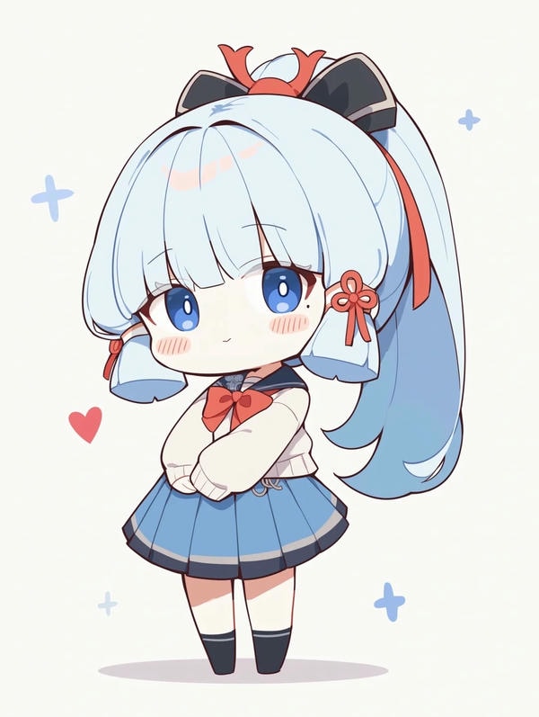 ảnh anime nữ chibi 24