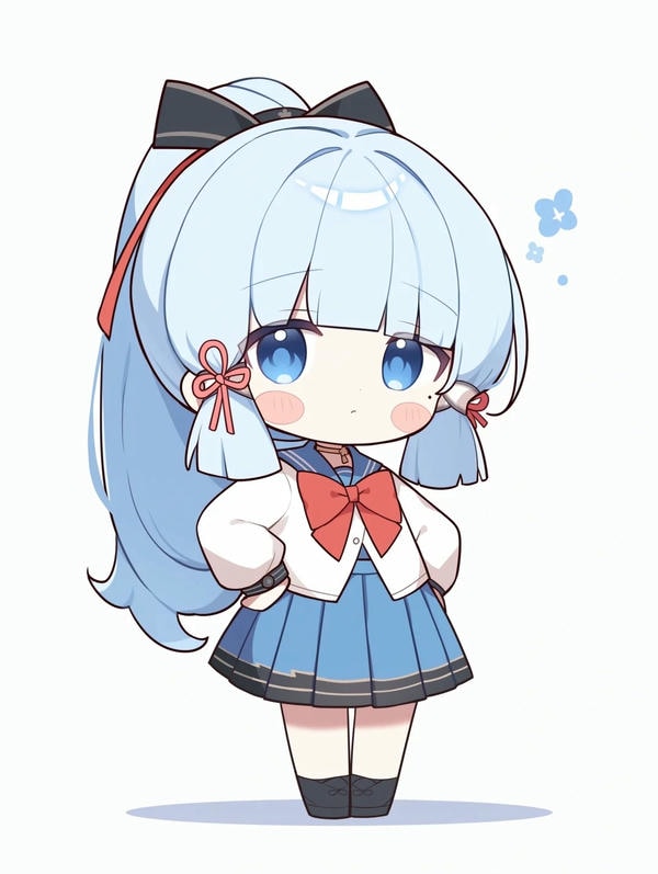ảnh anime nữ chibi 25