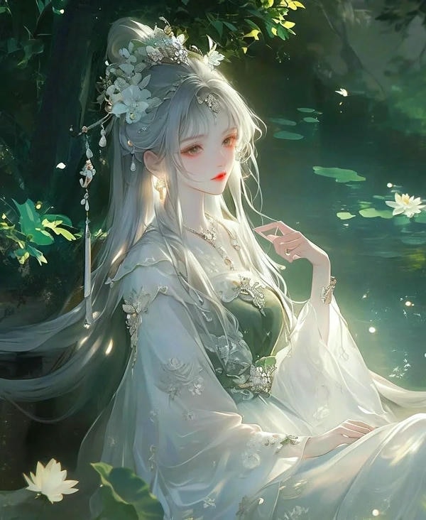 ảnh anime nữ cổ trang 11