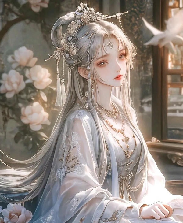 ảnh anime nữ cổ trang 13