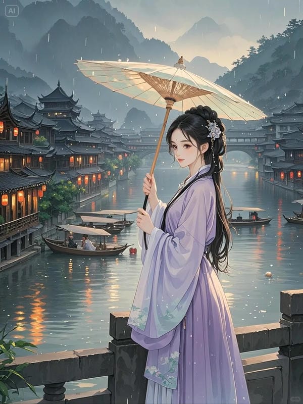 ảnh anime nữ cổ trang 14