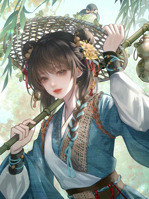 ảnh anime nữ cổ trang 19