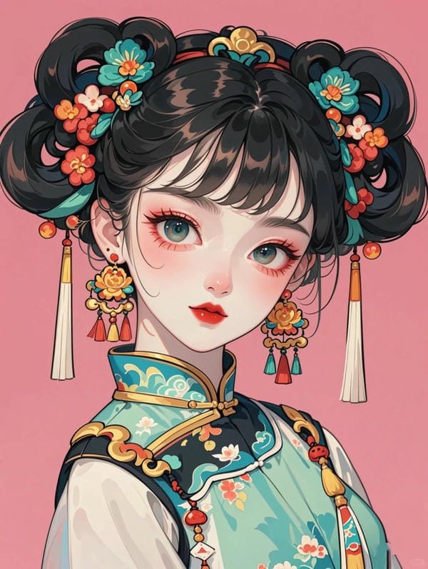 ảnh anime nữ cổ trang 20