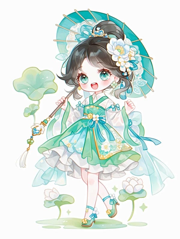 ảnh anime nữ cổ trang 29