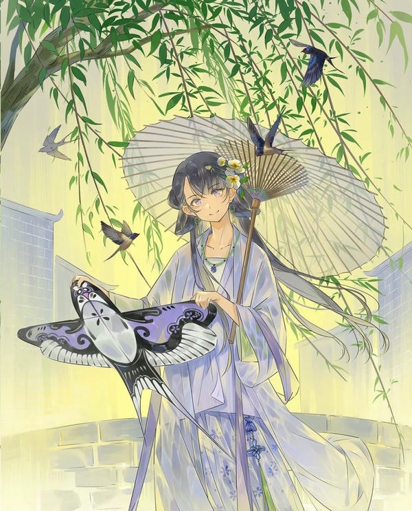 ảnh anime nữ cổ trang 29