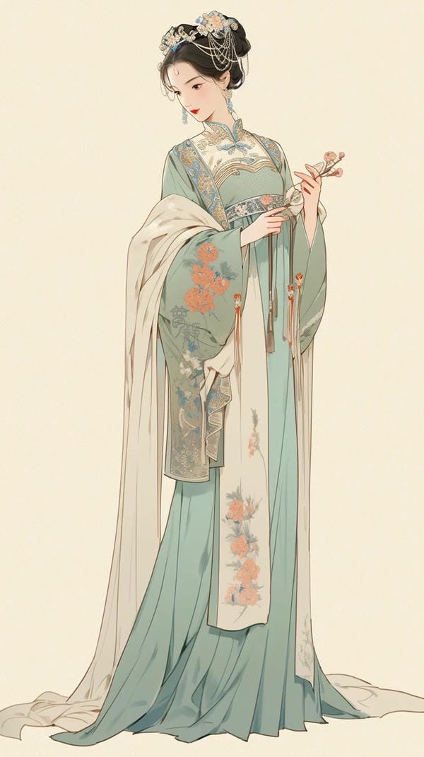 ảnh anime nữ cổ trang 3