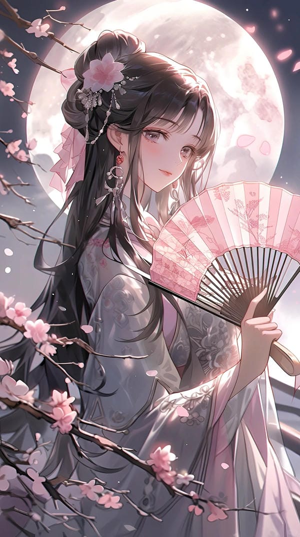 ảnh anime nữ cổ trang 32