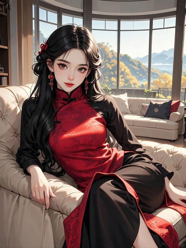 ảnh anime nữ cổ trang 37