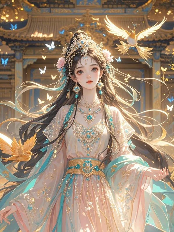 ảnh anime nữ cổ trang 39