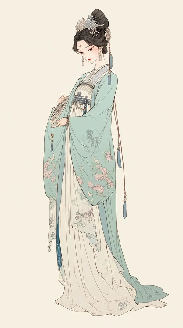 ảnh anime nữ cổ trang 5