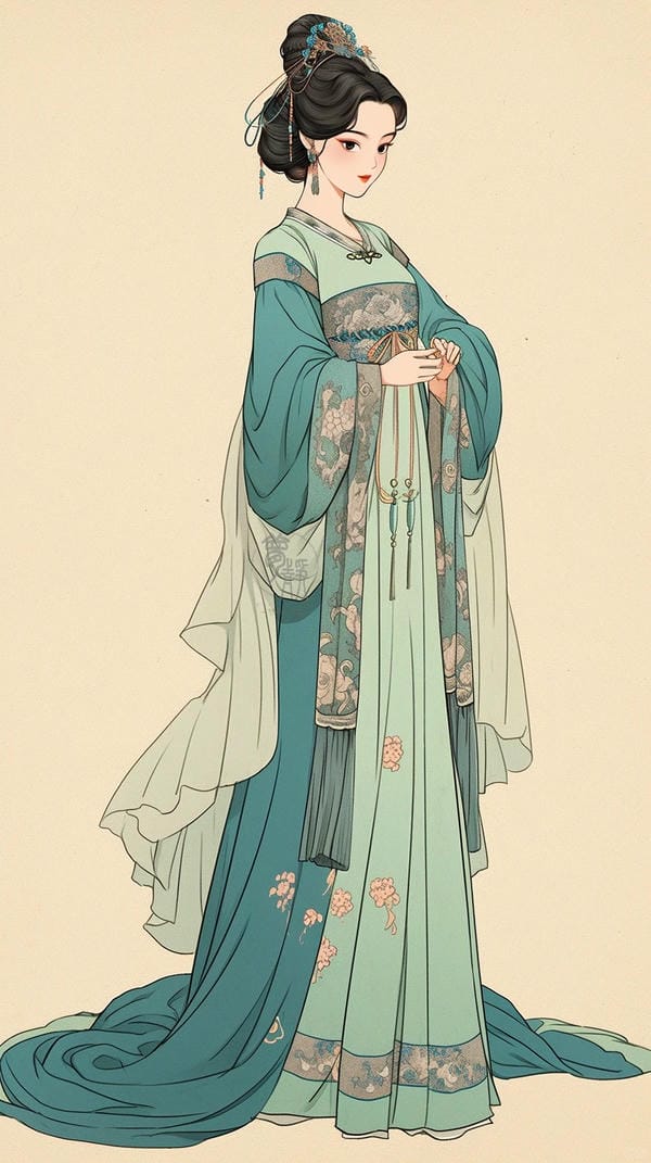 ảnh anime nữ cổ trang 6